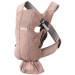 Babybjörn nosič Mini Dusty pink 3D Mesh
