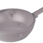 BERLINGERHAUS Wok panvica s titánovým povrchom a pokrievkou 30 cm Taupe Collection