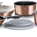 BERLINGERHAUS Súprava riadu s odnímateľnou rukoväťou 9 ks Rosegold Metallic Line