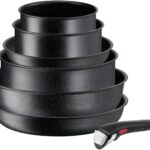 Tefal Súprava riadu Ingenio Black Stone 7 ks L3998702