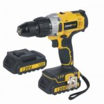 POWERPLUS Skrutkovač/vŕtačka AKU s príklepom 20 V LI-ION 2BAT POWX00445 (2× 2 Ah)