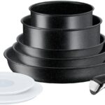 Tefal Súprava riadu 8 ks Ingenio Black Stone L3998802