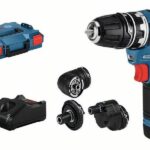 BOSCH Professional Vŕtačka AKU GSR 12V-35 FC, L-BOXX, 3 nadstavce 0.601.9H3.000 (2× 3 Ah)