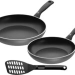 WMF PermaDur Inspire 0546034021 Sada panvíc 24 cm + 28 cm + obracačka
