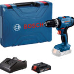BOSCH Professional Vŕtačka AKU s príklepom GSB 18V-25, nabíjačka, L-BOXX 0.601.9K9.309 (1× 2 Ah)