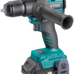 EXTOL Industrial Vŕtací skrutkovač AKU s príklepom Share20 V 8791804 (2× 2 Ah)